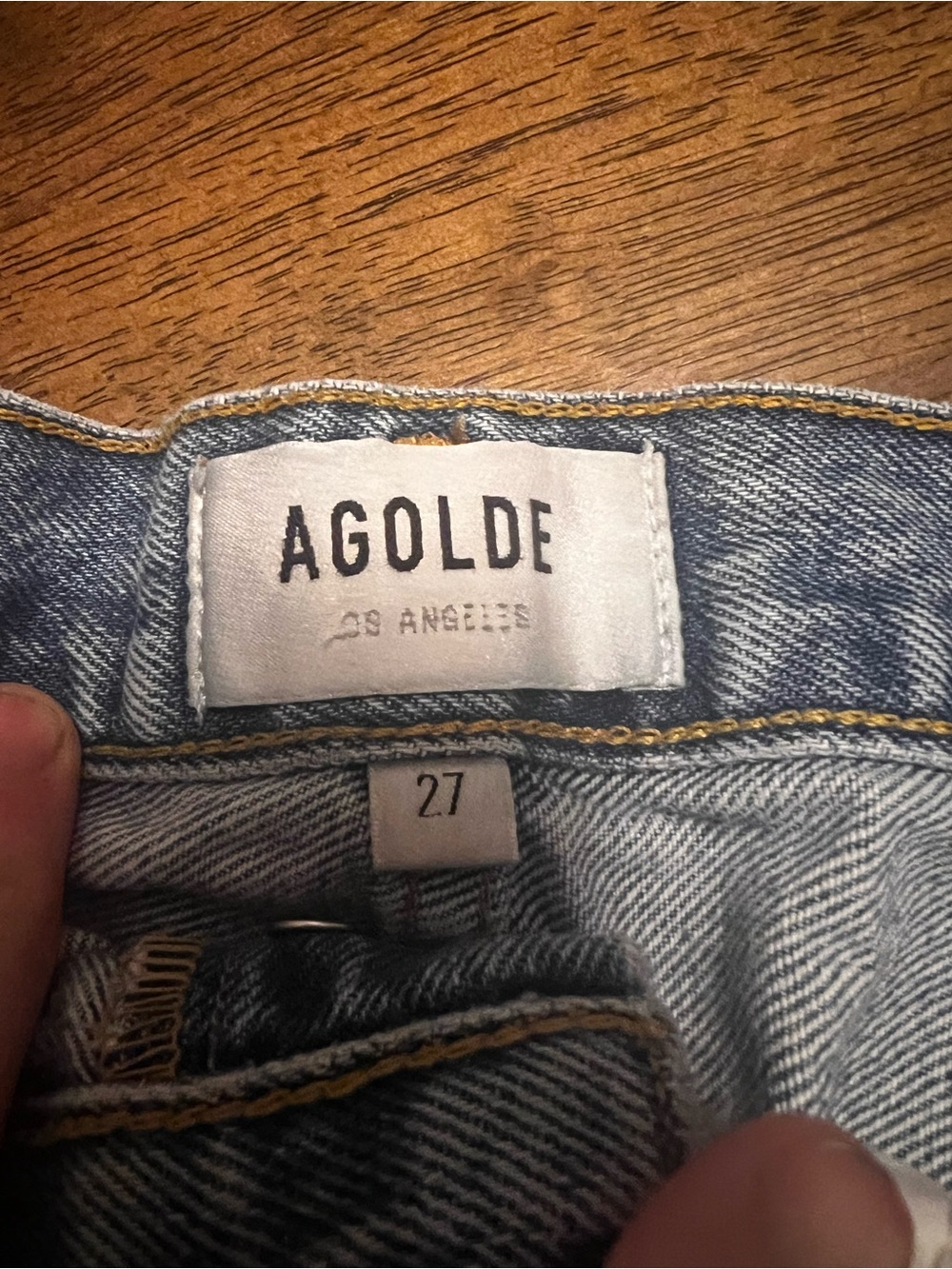 Agolde Parker Vintage Cut Off Short in Swap Meet Size 27 - Picture 5 of 14
